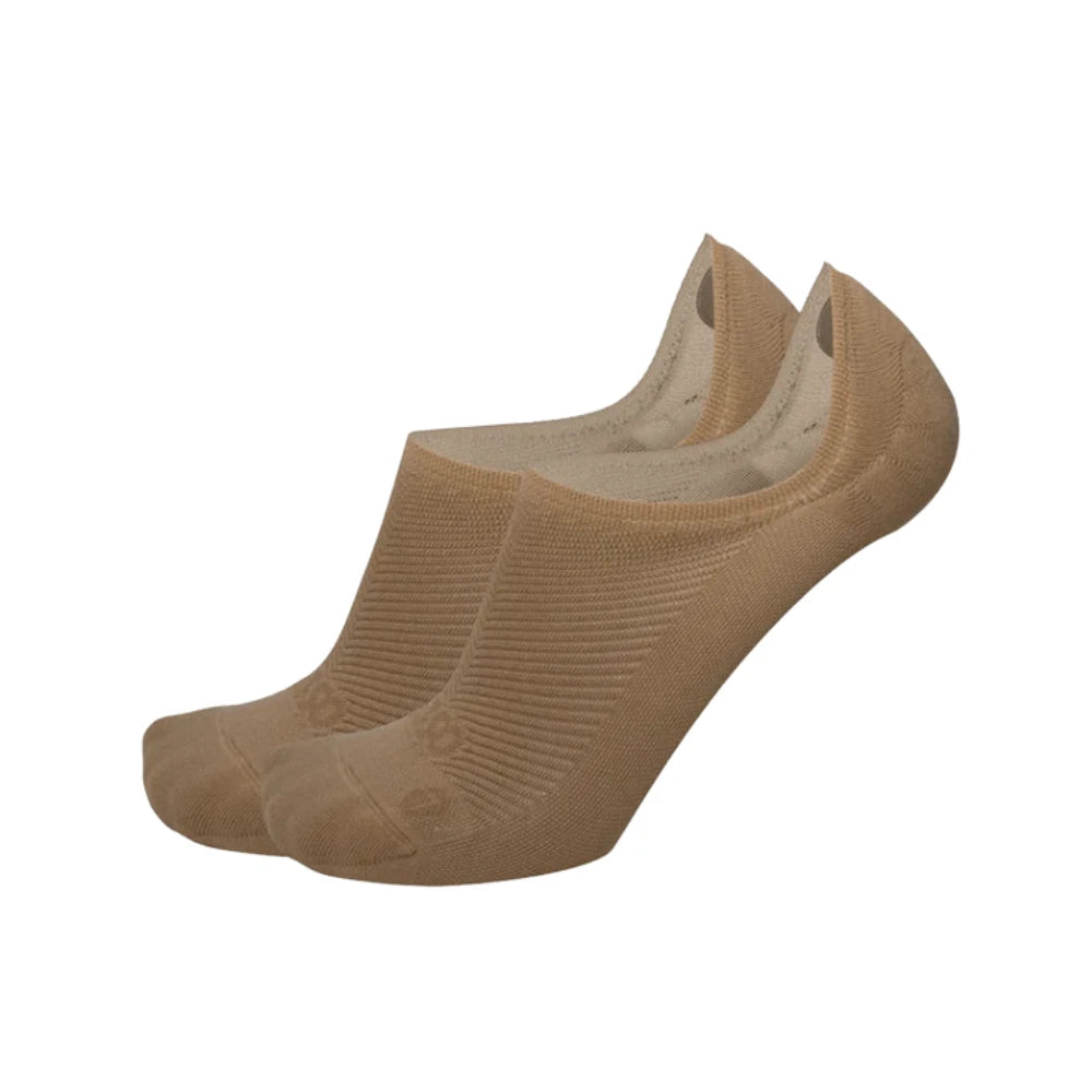 Beige No-Show Low-Cut Comfort Socks